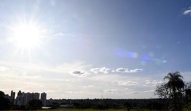 Terça-feira com ar abafado, sol e chuvas de verão em Mato Grosso do Sul