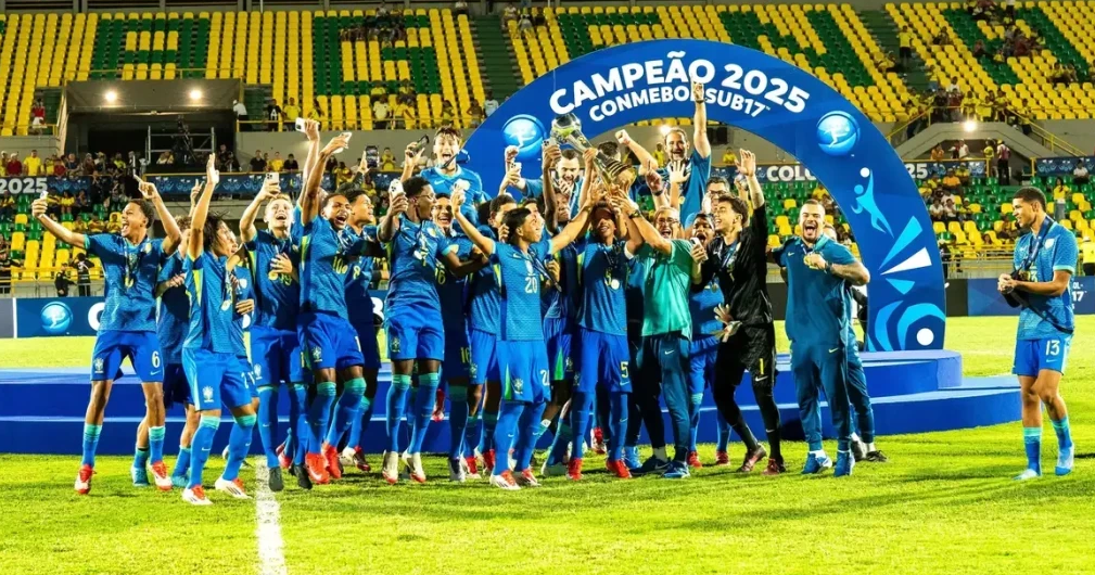 Brasil conquista título do Campeonato Sul-Americano Sub-17